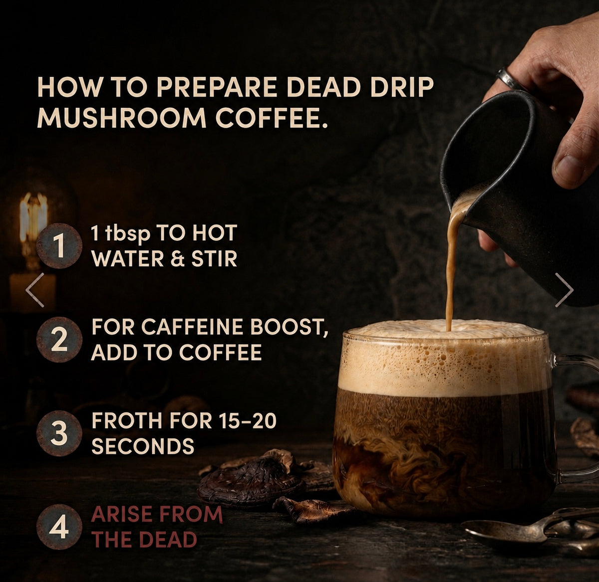MUSHROOM COFFEE