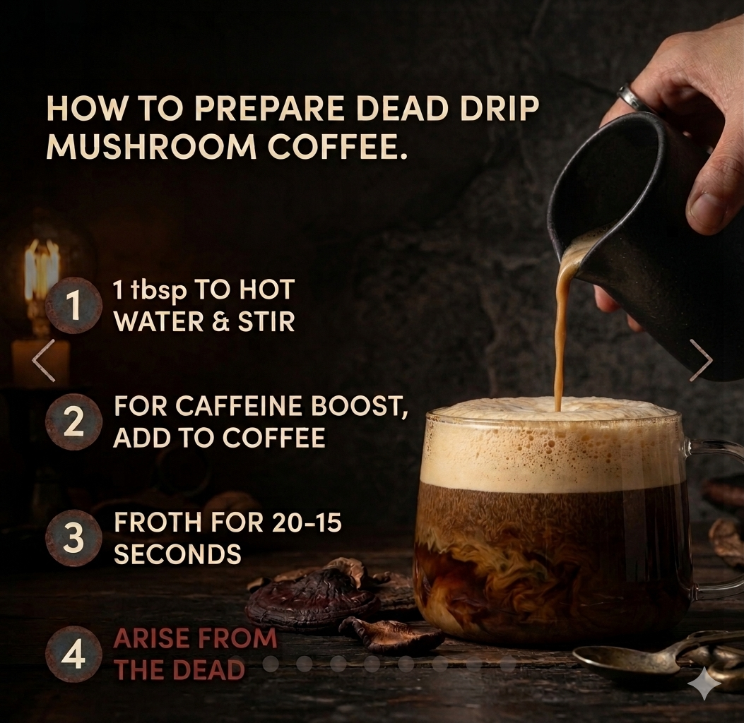MUSHROOM COFFEE