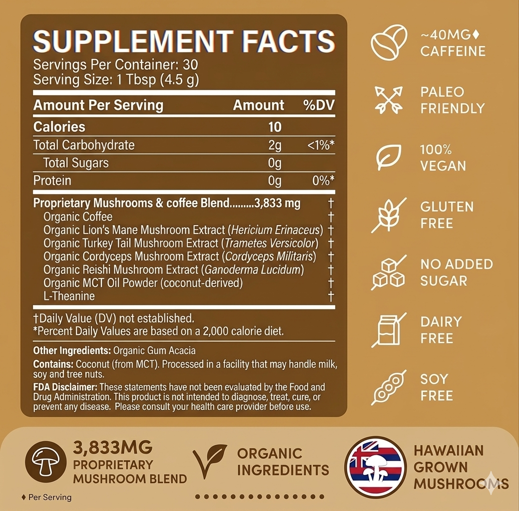 MUSHROOM COFFEE